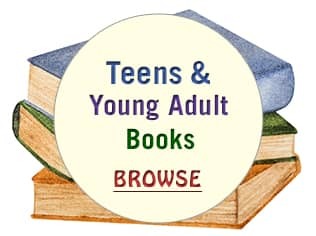 young adult teen book nav button